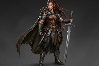 create a fantasy illustration