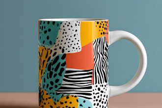 draw custom mug design