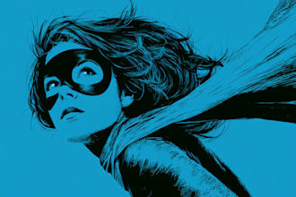 draw custom comic book illustrations and superhero artwork