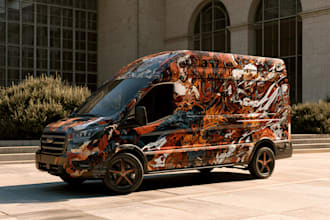 van wrap design, car wrap design