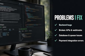 fix PHP laravel or symfony backend bugs