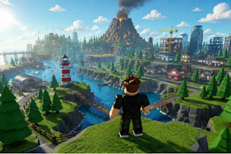 do custom roblox maps, environments, terrain, and game worlds for roblox studio