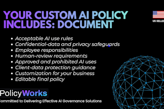 create a customized ai workplace policy for your business