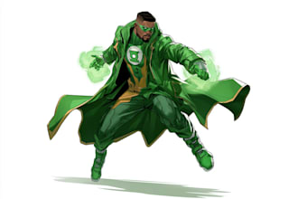 comic book illustration with comic book illustrator