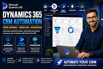 automate microsoft dynamics 365 CRM workflows with power apps automate