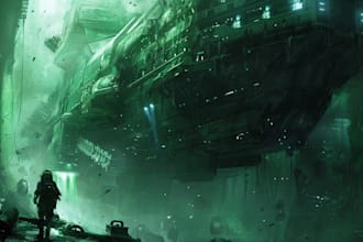 design sci fi illustration and sci fi sci fi illustration