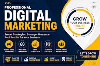 be your digital marketer and social media marketing expert