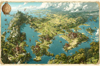 draw a fantasy illustration for you
