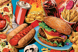 design food pop art