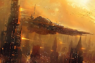 design sci fi illustration and sci fi sci fi illustration