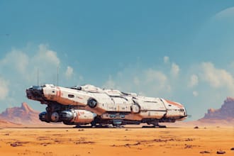 do sci fi spaceship design