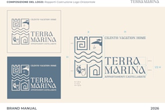 create a complete brand manual for your logo