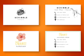 create clean, professional business cards