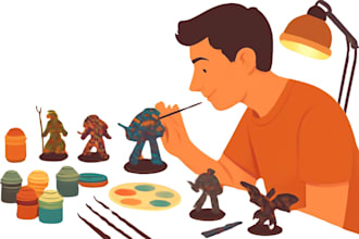 paint your warhammer 40k and fantasy miniatures