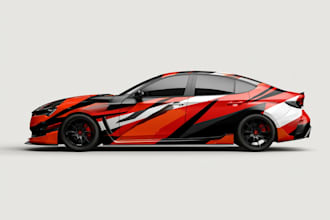 car wrap design, van wrap design