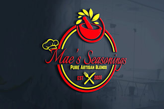 do a premium restaurant logo and brand identity