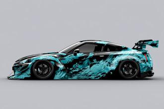 professional vehicle wrap design, car wrap