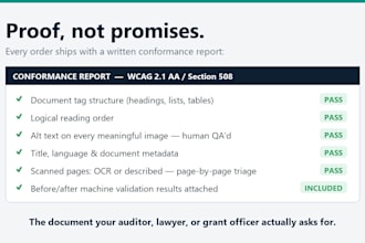 make your PDF accessible for section 508 wcag and ada compliance