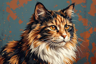 paint stunning pet portrait