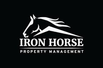 design horse racing, equestrian, equine horse business logo