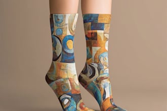 design seamless socks patterns for your brand