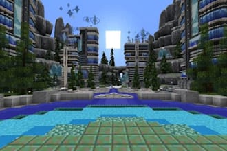 build custom minecraft map, minecraft java, minecraft bedrock, minecraft lobby