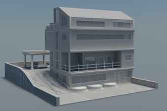 do tiny house plans, small home floor plans and 3d architectural visualization