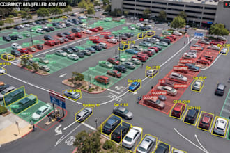 build real time parking analytics with vehicle detection and tracking