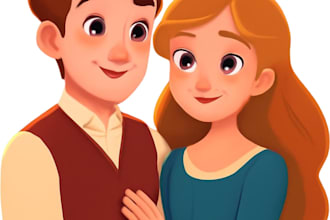 sketch you a disney cartoon couple picture
