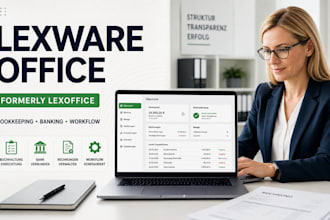 setup lexware office formerly lexoffice for german bookkeeping
