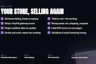 fix woocommerce checkout, cart and payment errors