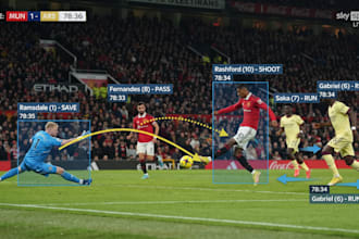 build sports action recognition, event detection, and game analysis