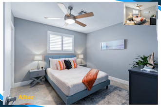edit real estate photo flambient hdr or single exposure