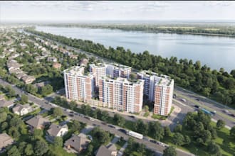create high quality photorealistic 3d architectural renderings