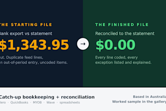 clean up and organise your messy bookkeeping spreadsheet in excel