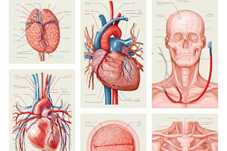 draw anatomy medical illustrations scientific figures pathways diagrams