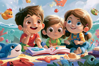 illustration for children book