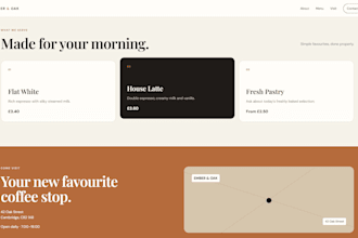 build a modern responsive website for your buisness