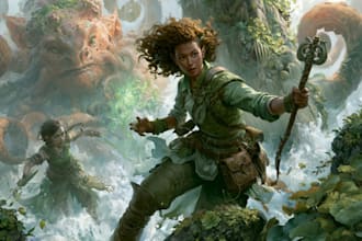 draw your dnd character fantasy oc rpg hero or villain
