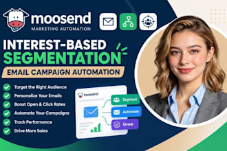setup moosend interest based segmentation moosend campaign moosend automation