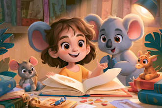 draw kids book illustrations