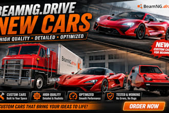 create beamng racing car mods with realistic handling and tuning
