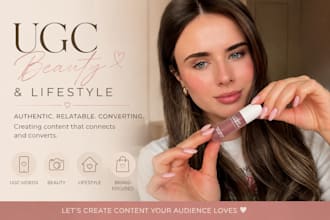 create ugc beauty product review videos