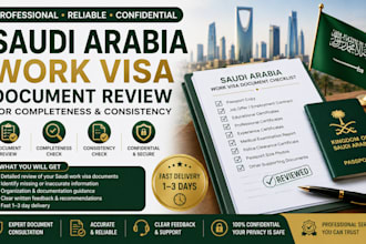 review saudi arabia work visa documents