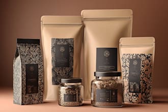 do stand up pouch for tea, coffee, chocolate, spices,
