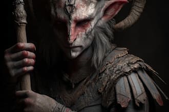 design fantasy horror and fantasy horror character