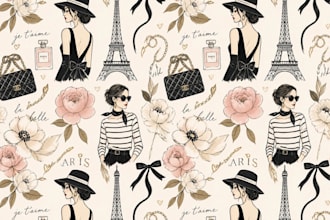 design unique seamless pattern for textile fabric prints