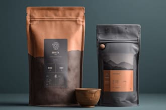 professional packaging design, honey label, spice label