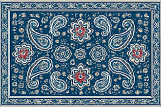 custom scarf bandana pattern design for fabric print