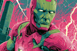 draw custom comic book illustrations and superhero artwork